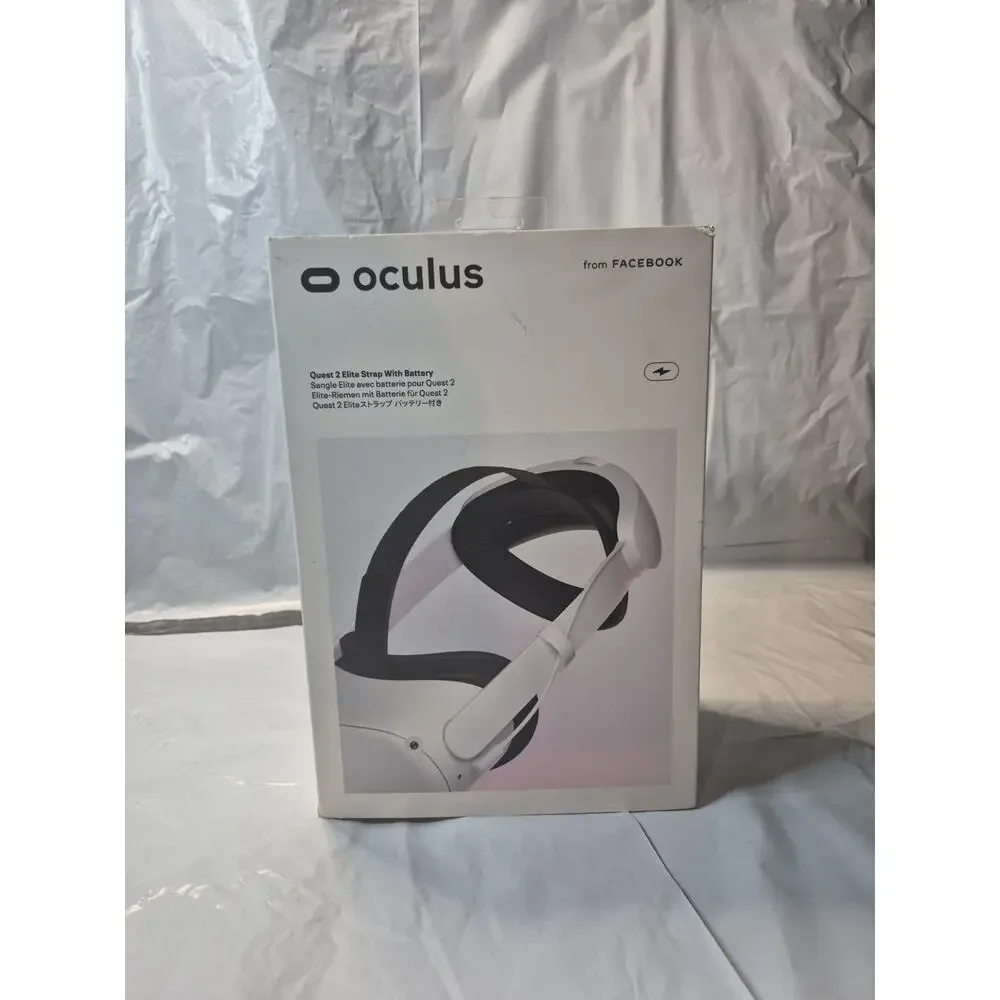 Meta Oculus Quest 2 Elite Strap VR Headset Controller W/Battery NEW Sealed Box..
